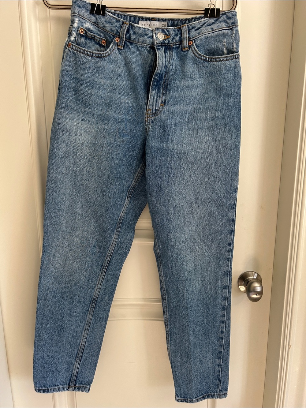 Topshop mom jeans